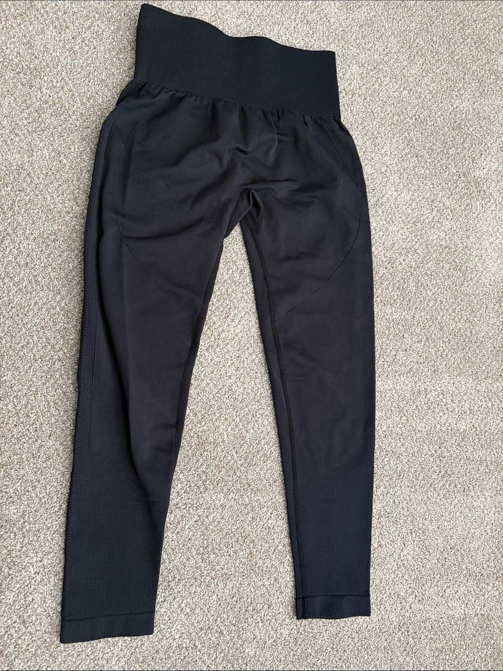 Women’s High-Waist Black Active Leggings